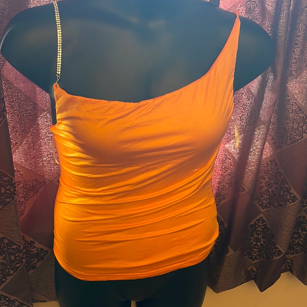 Sequined tank top